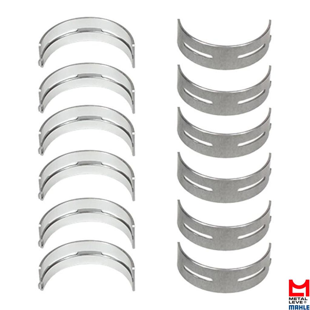 Jogo de Bronzina Central 0,75 - Mahle Metal Leve - BC-644-J 0,75