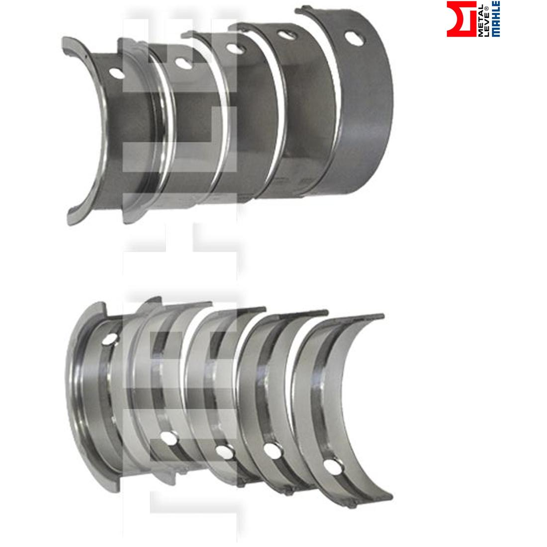 Jogo de Bronzina Central Spa 0,25 - Mahle Metal Leve - SBC-452-J 0,25 SPA