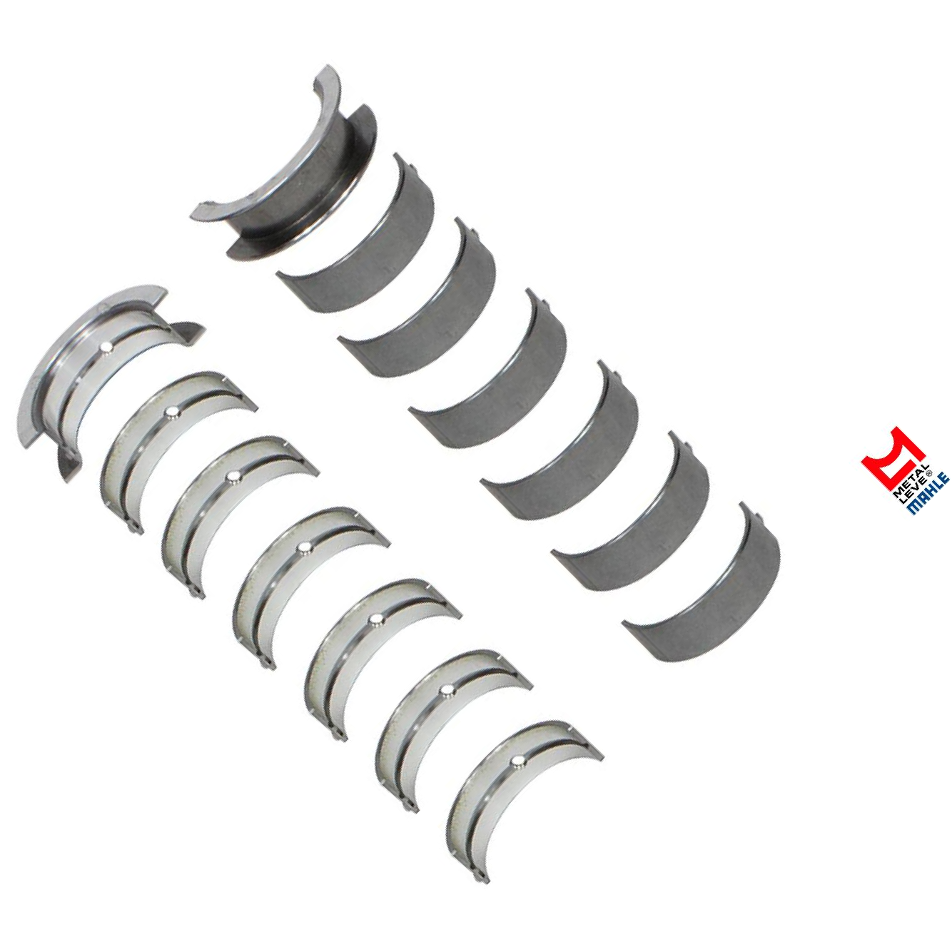 Jogo de Bronzina Central Spa 0,50 - Mahle Metal Leve - SBC-183-J 0,50 SPA