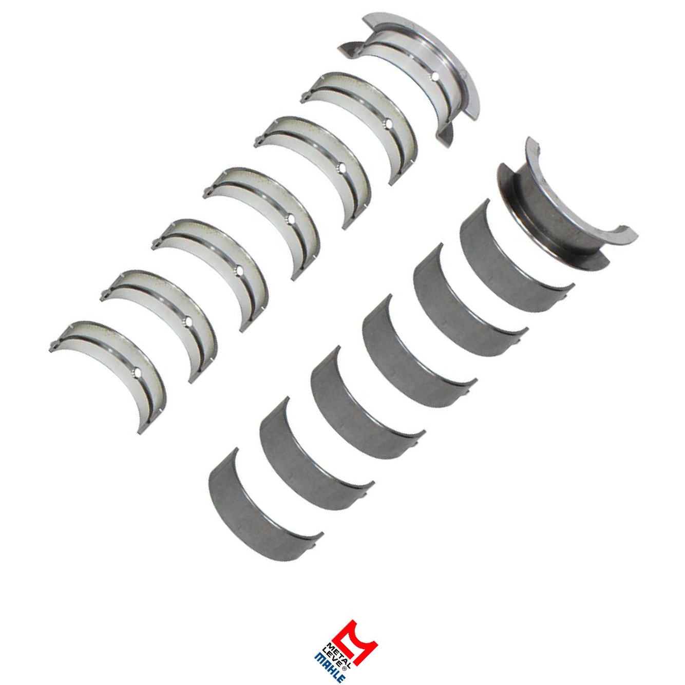 Jogo de Bronzina Central Spa 0,50 - Mahle Metal Leve - SBC-183-J 0,50 SPA