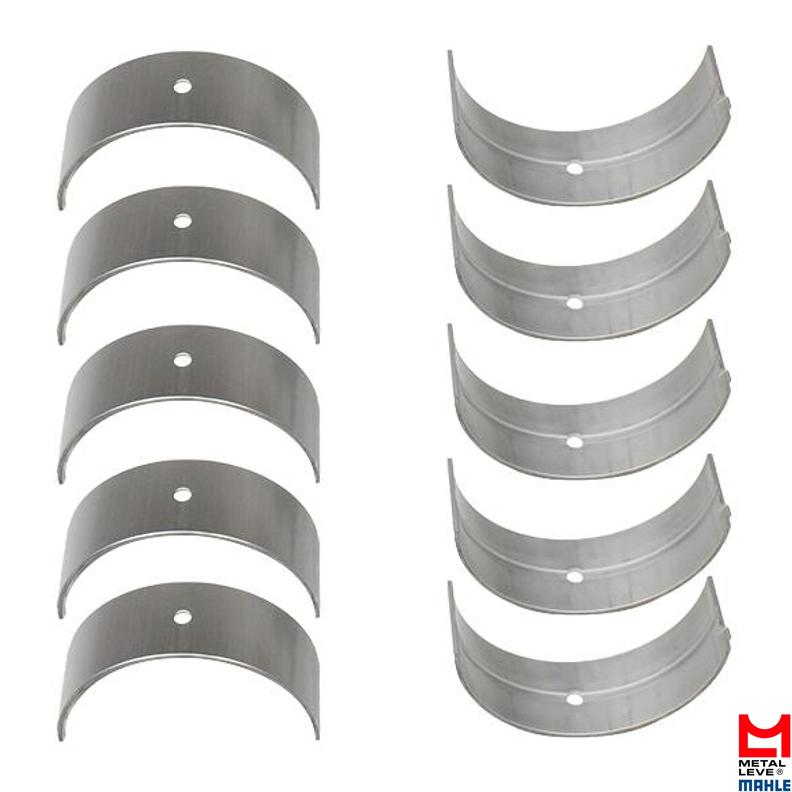 Jogo de Bronzina Central SPA 0,50 para Scania L 140 e L 141 - Mahle Metal Leve - SBC-239-J 0,50 SPA