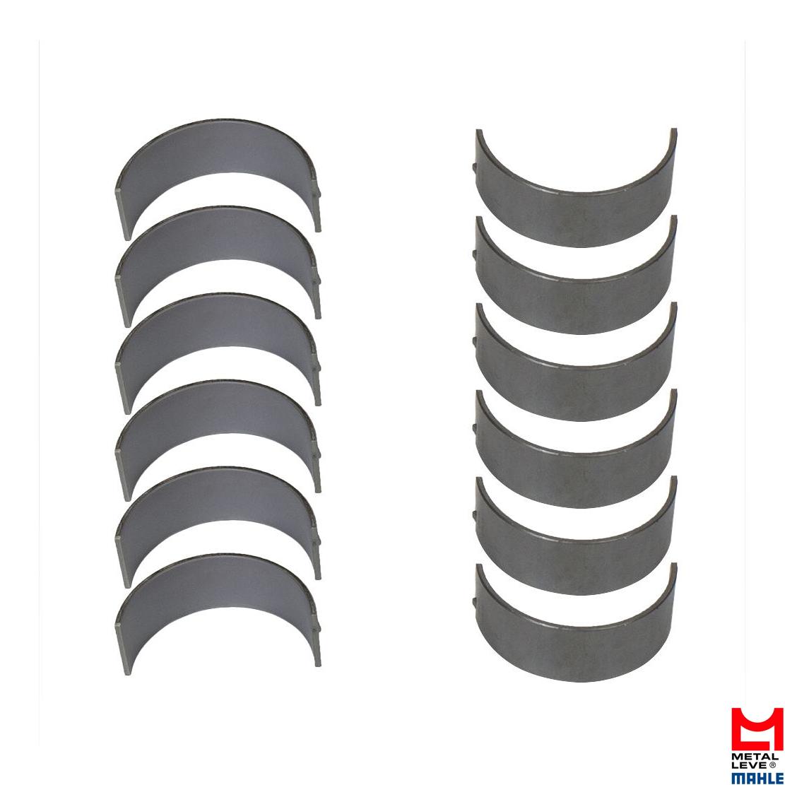 Jogo de Bronzina de Biela 0,25 - Mahle Metal Leve - BB-367-J 0,25