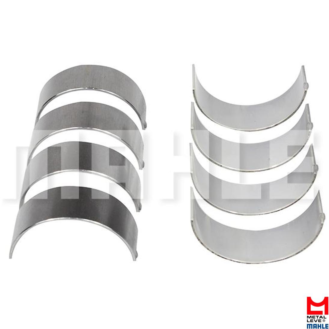 Jogo de Bronzina de Biela 0,25 - Mahle Metal Leve - BB-536-J 0,25