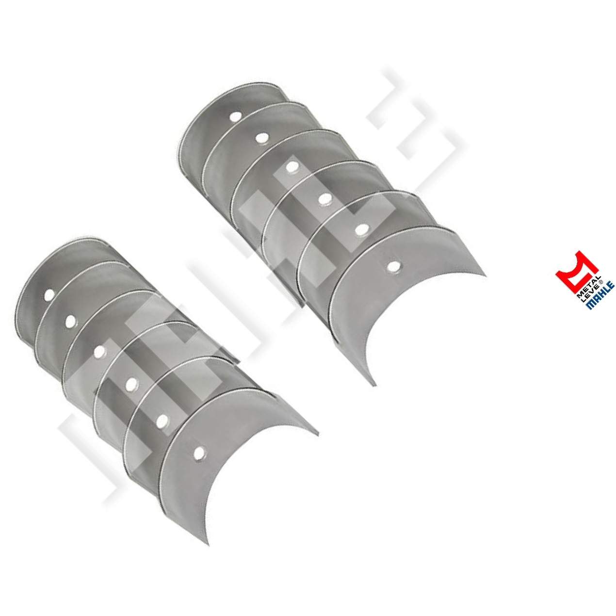 Jogo de Bronzina de Biela 0,25 - Mahle Metal Leve - BB-068-J 0,25