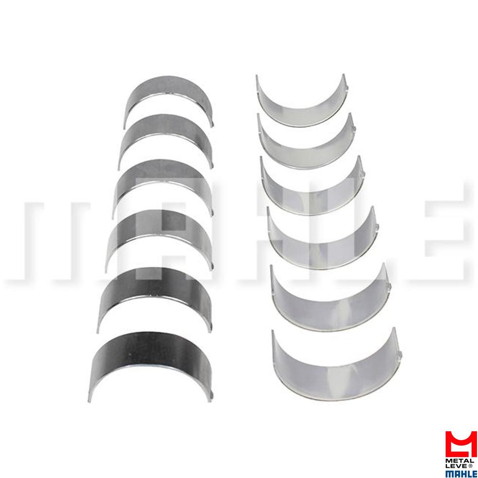 Jogo de Bronzina de Biela 0,25 - Mahle Metal Leve - BB-537-J 0,25