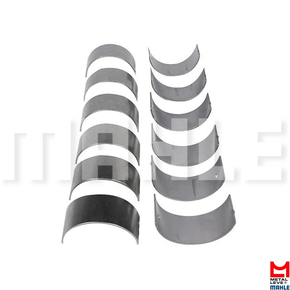 Jogo de Bronzina de Biela 0,25 - Mahle Metal Leve - BB-520-J 0,25