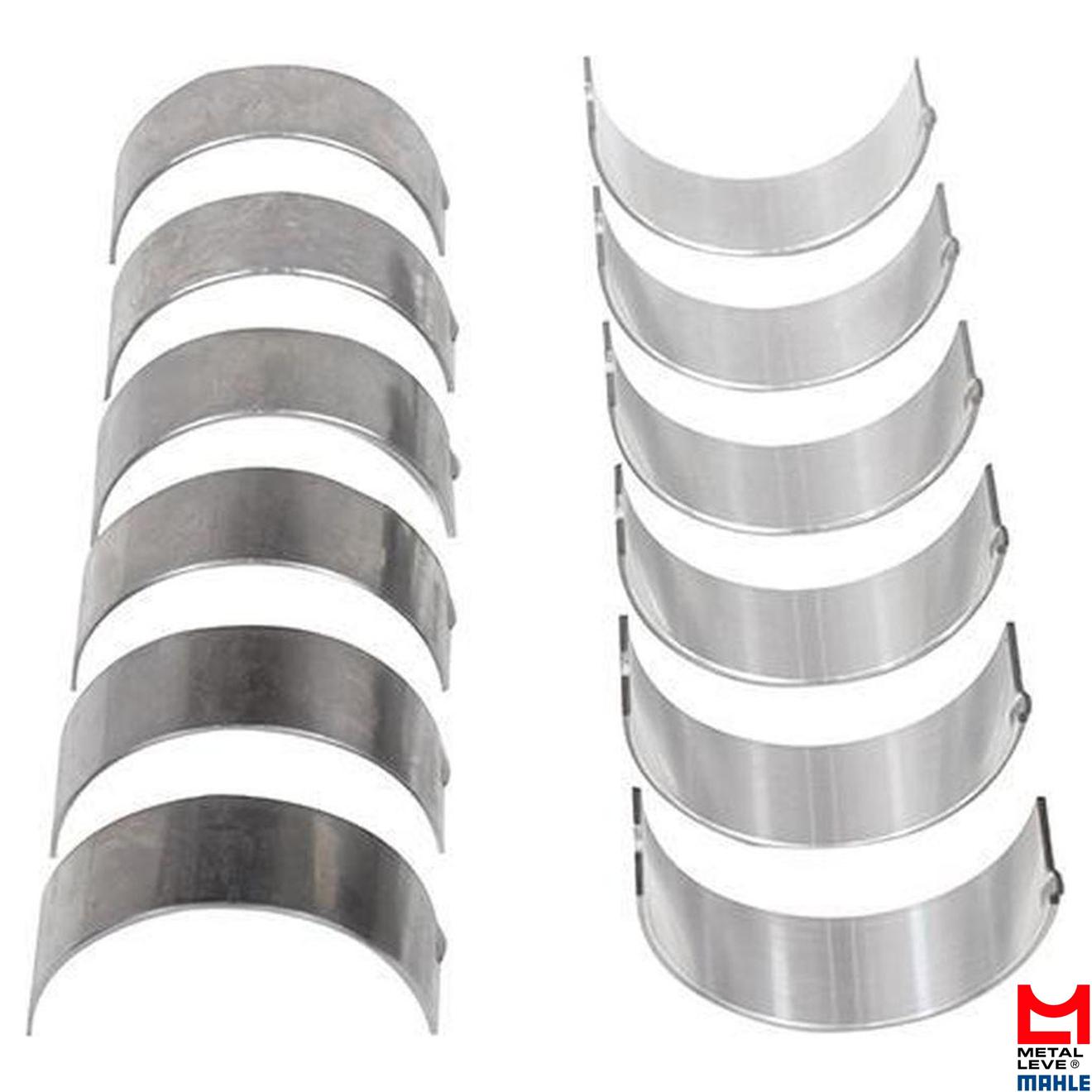 Jogo de Bronzina de Biela 0,25 - Mahle Metal Leve - BB-652-J 0,25