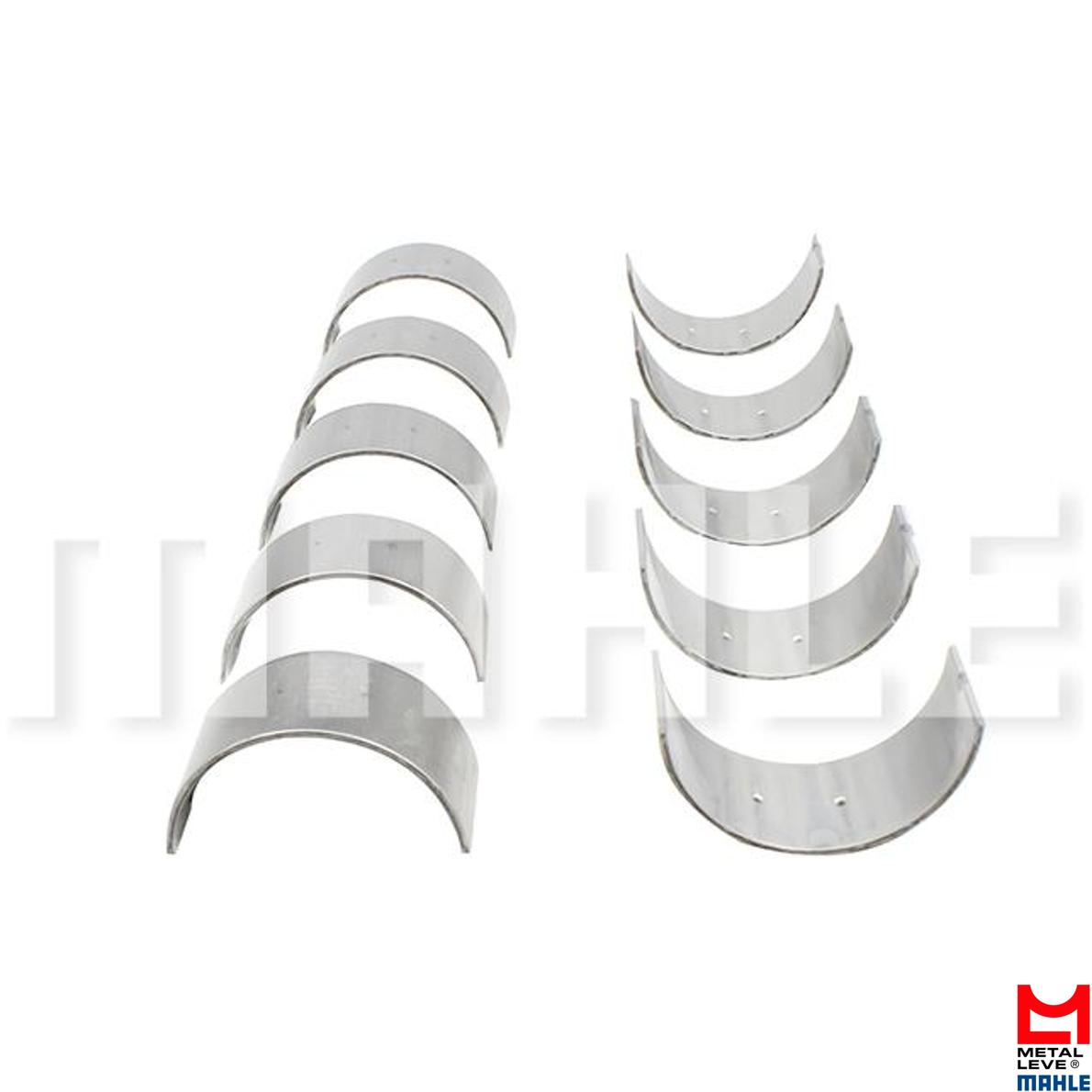 Jogo de Bronzina de Biela 0,25 - Mahle Metal Leve - BB-166-J 0,25