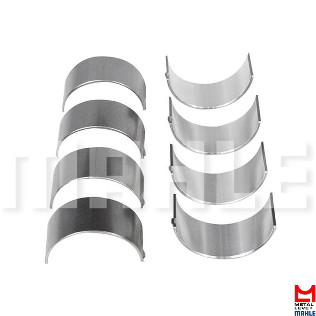 Jogo de Bronzina de Biela 0,30 para Peugeot 504 - Mahle Metal Leve - BB-018-J 0,30