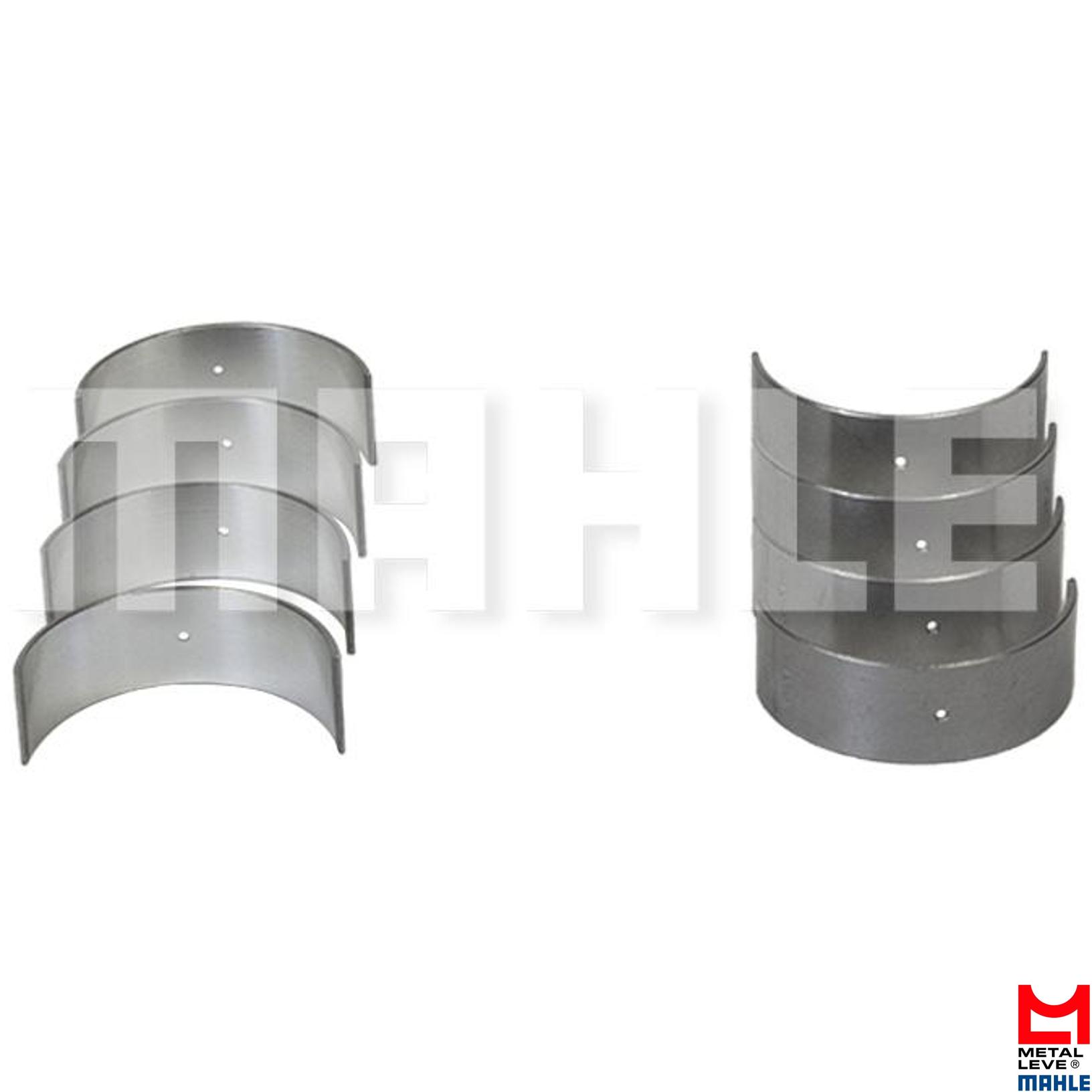 Jogo de Bronzina de Biela 0,50 - Mahle Metal Leve - BB-503-J 0,50