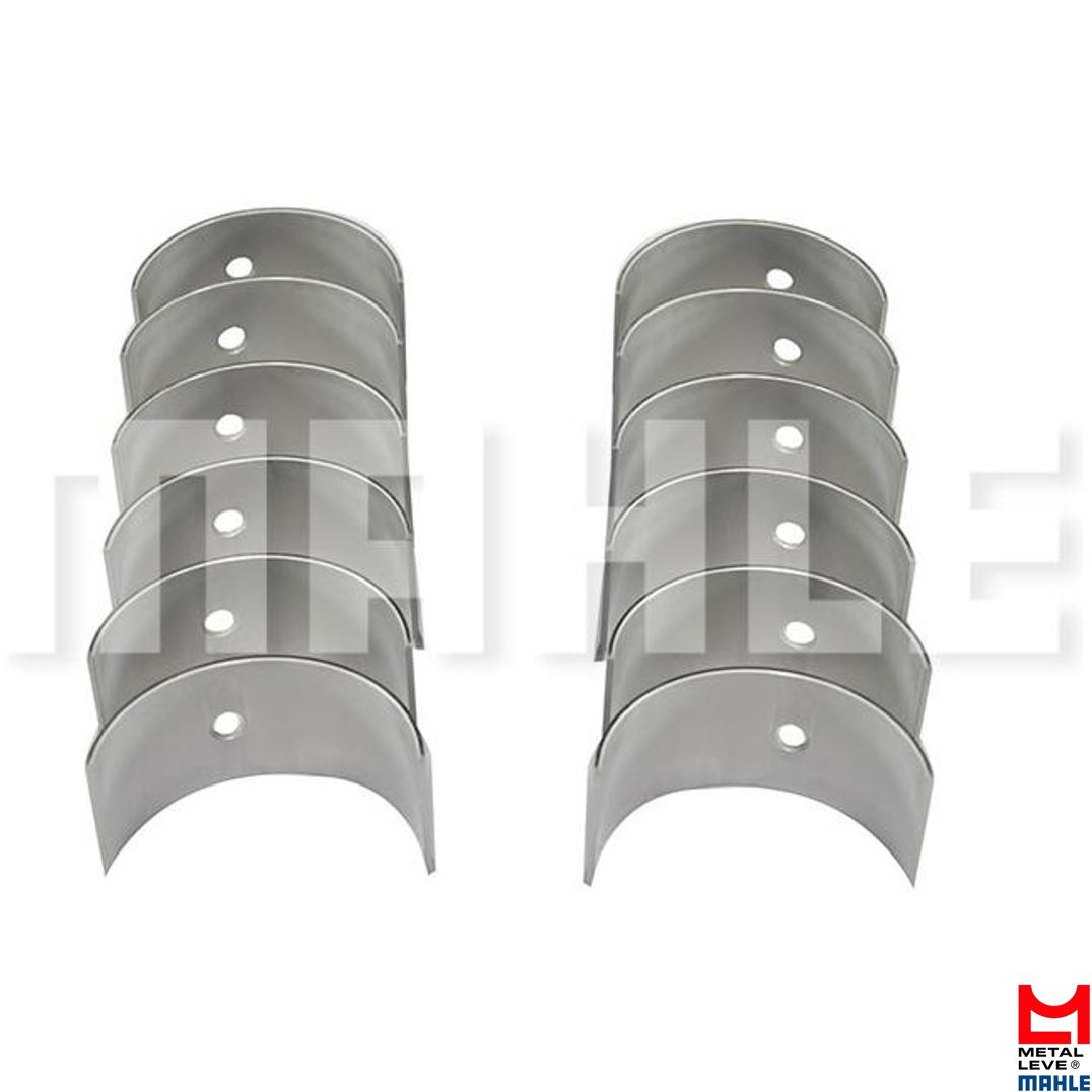 Jogo de Bronzina de Biela 0,50 - Mahle Metal Leve - BB-068-J 0,50