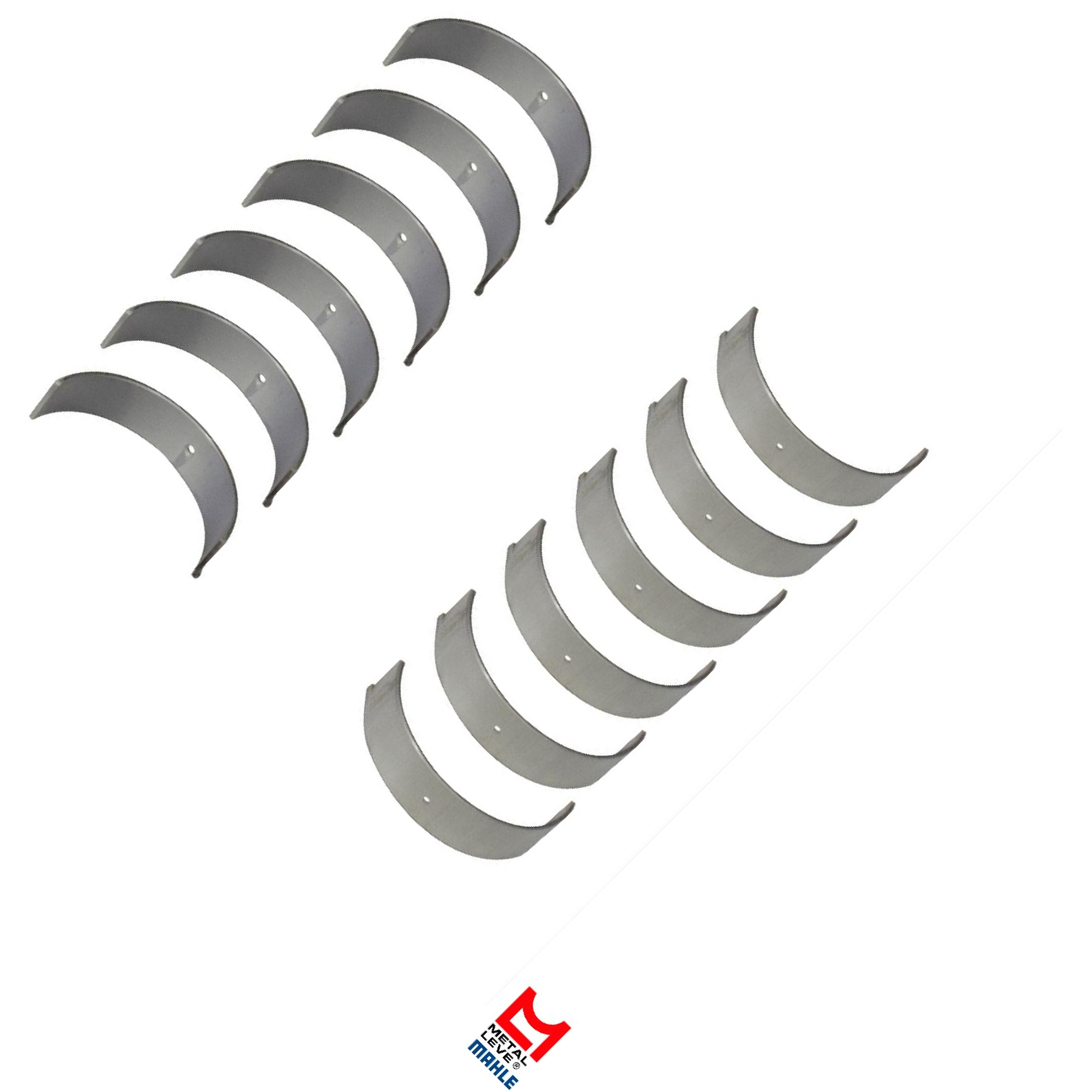 Jogo de Bronzina de Biela 0,50 - Mahle Metal Leve - BB-685-J 0,50