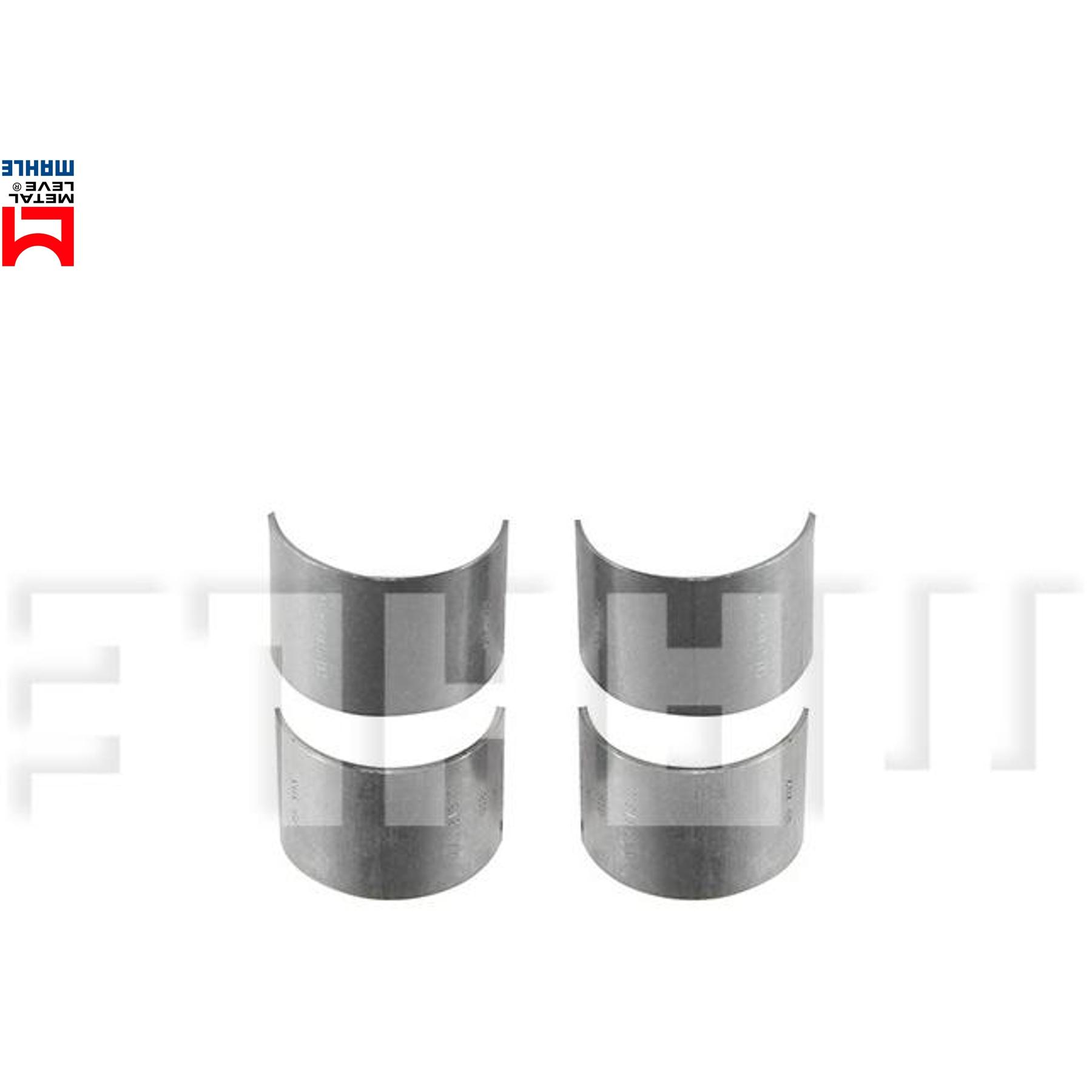 4 peças Bronzina de Biela 0,50 - Mahle Metal Leve - BB-202-J 0,50