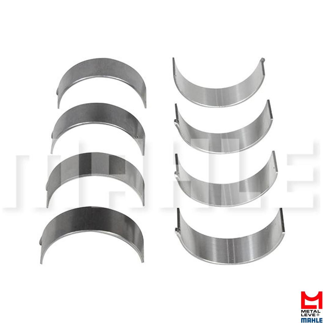 Jogo de Bronzina de Biela 0,50 - Mahle Metal Leve - BB-007-J 0,50
