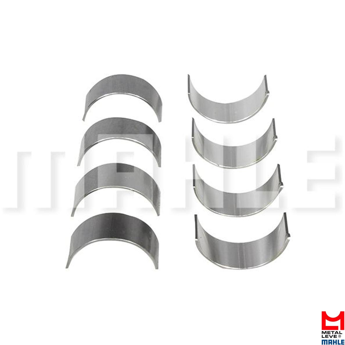 Jogo de Bronzina de Biela 0,50 - Mahle Metal Leve - BB-676-J 0,50