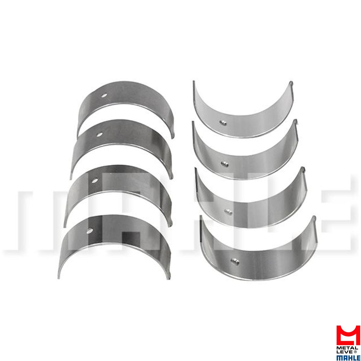 Jogo de Bronzina de Biela 0,75 - Mahle Metal Leve - BB-683-J 0,75