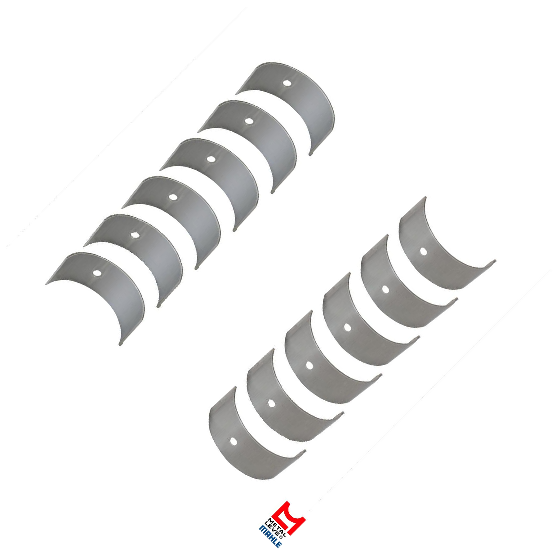 Jogo de Bronzina de Biela 0,75 - Mahle Metal Leve - BB-708-J 0,75