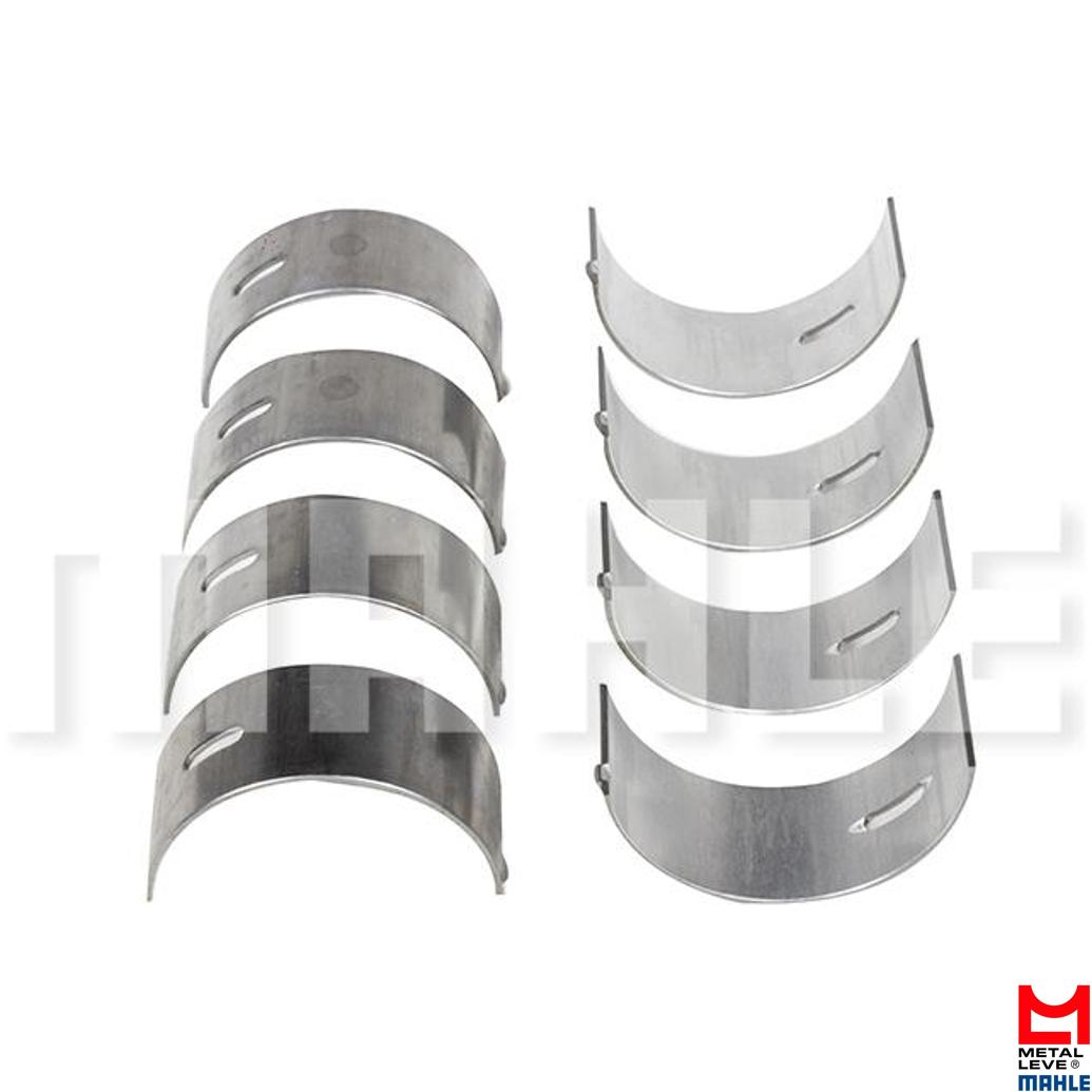 Jogo de Bronzina de Biela 0,75 para Toyota Bandeirante - Mahle Metal Leve - BB-473-J 0,75
