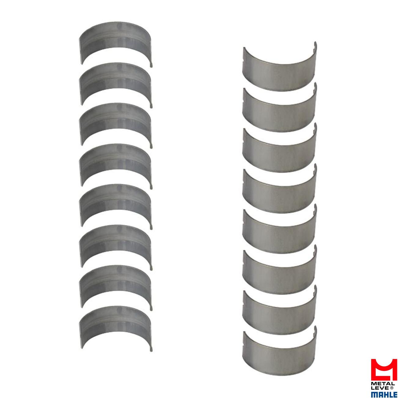 Jogo de Bronzina de Biela SPA 0,25 para Scania L 140 e L 141 - Mahle Metal Leve - SBB-319-J 0,25 SPA