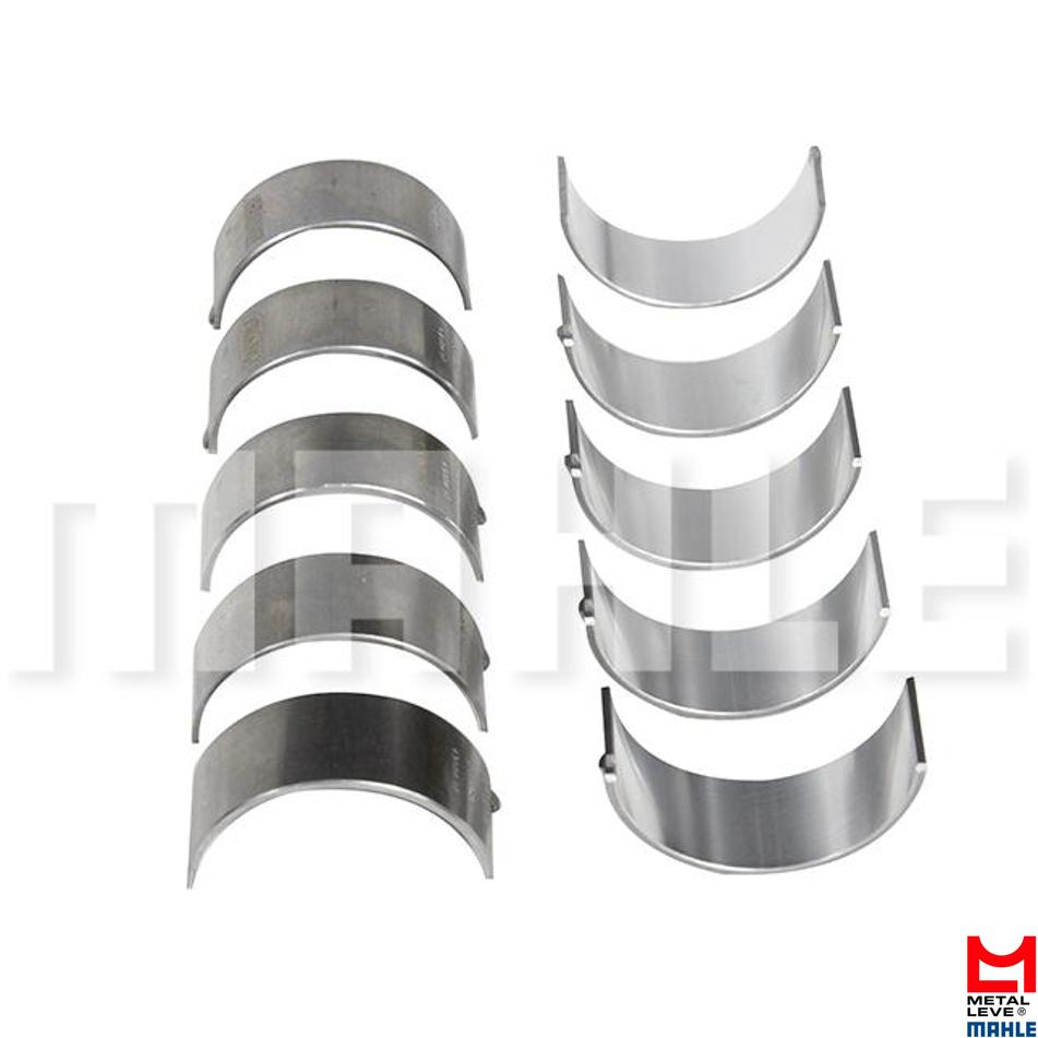 Jogo de Bronzina de Biela STD para Mercedes-Benz Accelo 715 C - Mahle Metal Leve - BB-462-J STD