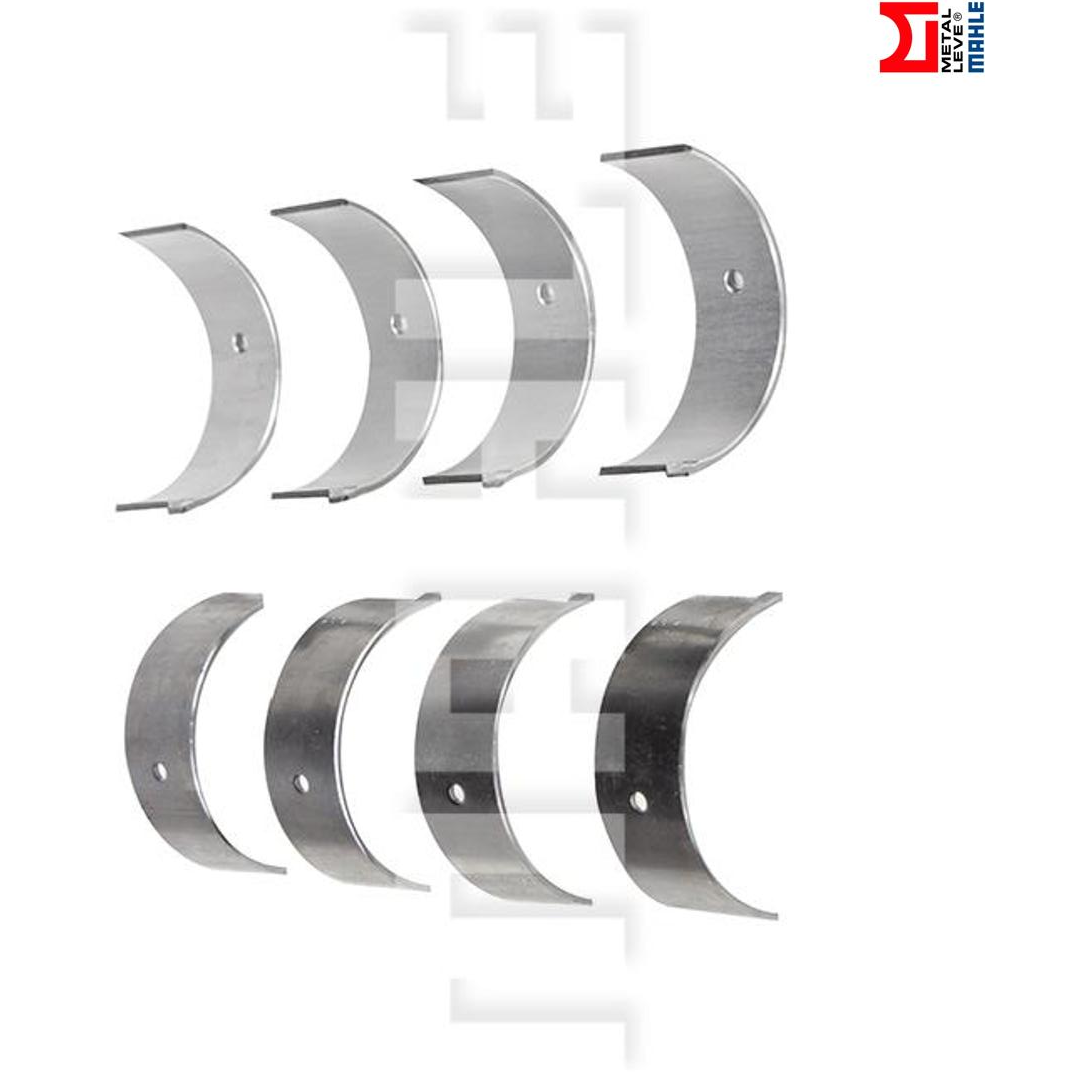 Jogo de Bronzina de Biela STD para Honda Civic - Mahle Metal Leve - BB-471-J STD