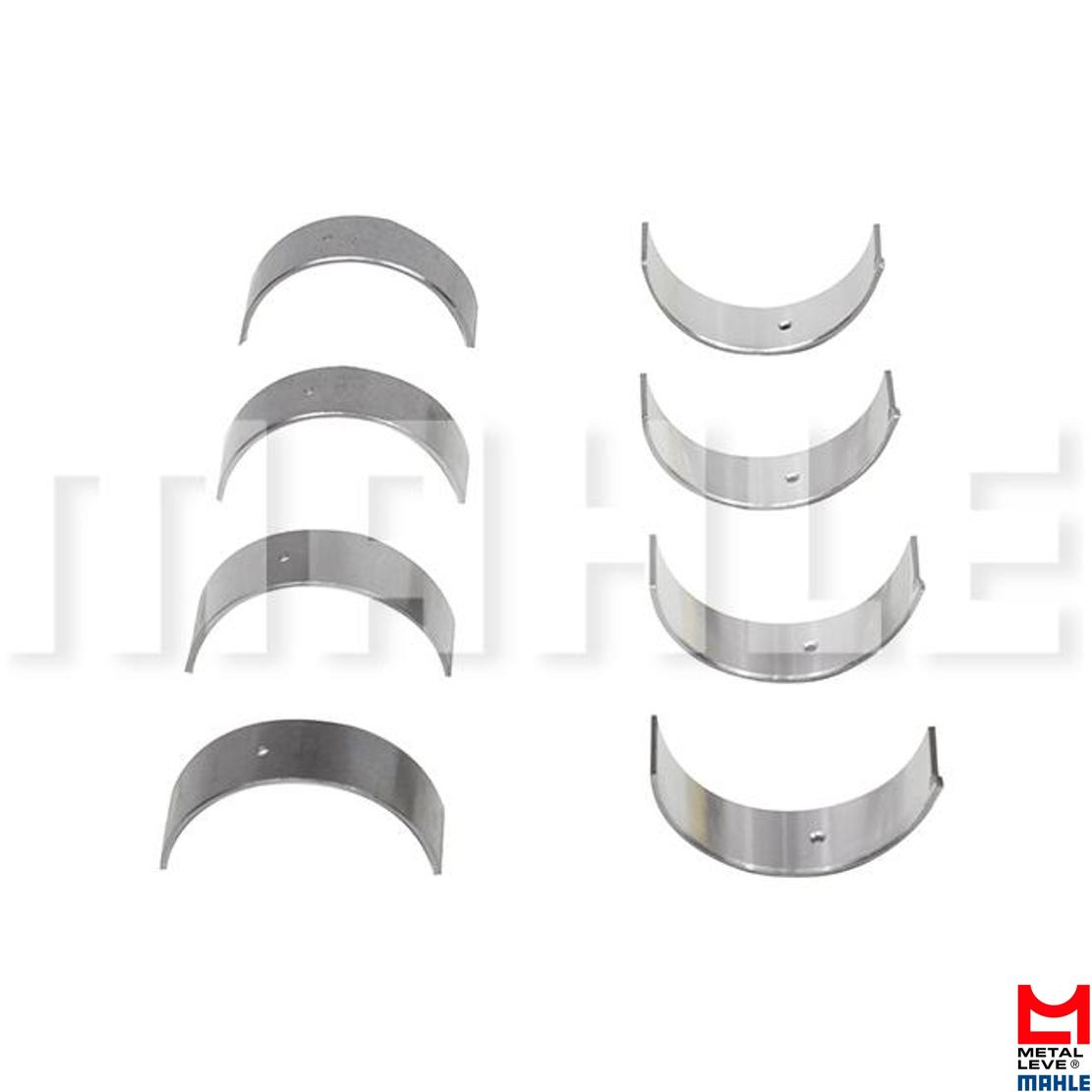 Jogo de Bronzina de Biela STD para Mitsubishi Lancer e Pajero Tr4 - Mahle Metal Leve - BB-720-J STD
