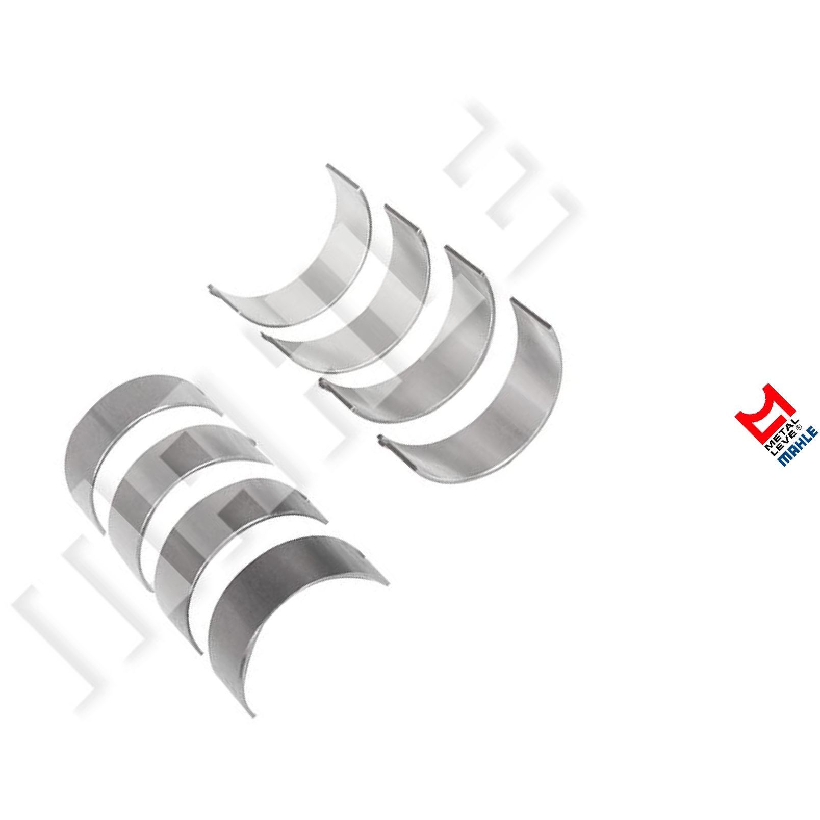 Jogo de Bronzina de Biela STD para Chevrolet Captiva e Malibu - Mahle Metal Leve - BB-721-J STD