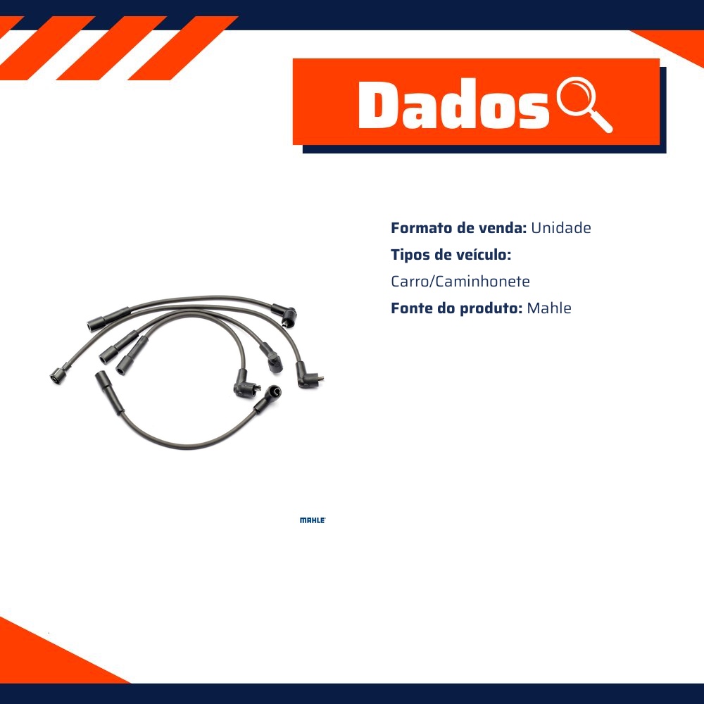 Jogo Cabo de Vela - Mahle - CV0590047