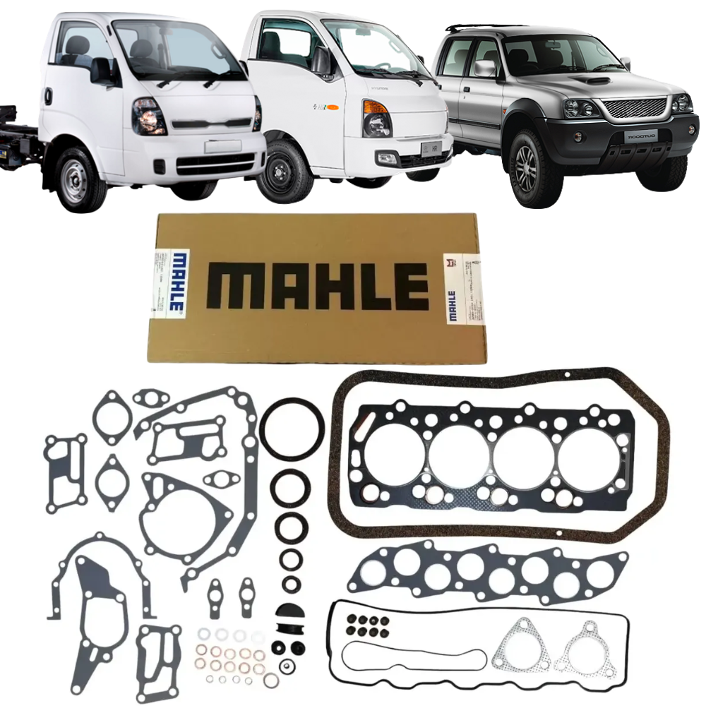 Jogo de Juntas Completo do Motor 1,90 Com Retentores - Mahle Metal Leve - J&RMR-9115/4 C/RET. 1,90