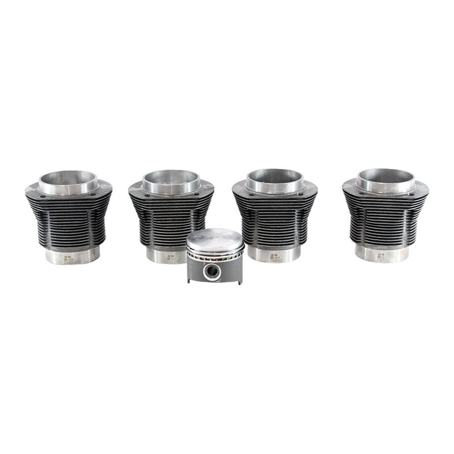 4 Kit Para Motor - Mahle Metal Leve - K9757
