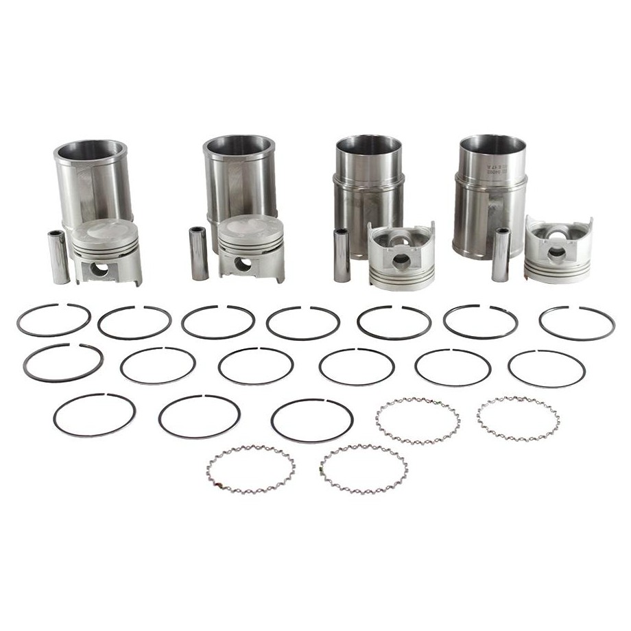 4 Kit Para Motor Std - Mahle Metal Leve - K1270 STD