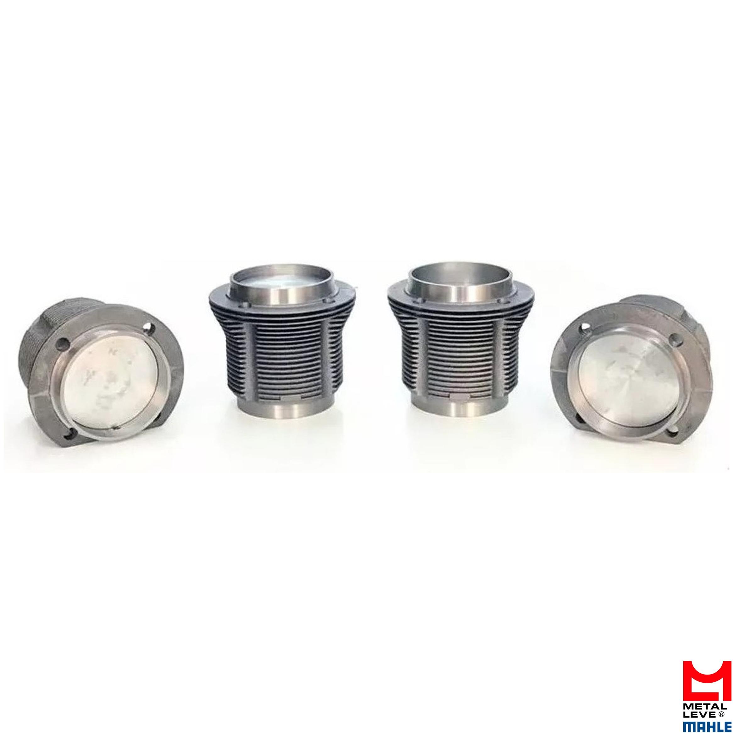 4 Kit Para Motor Std - Mahle Metal Leve - K9002 STD