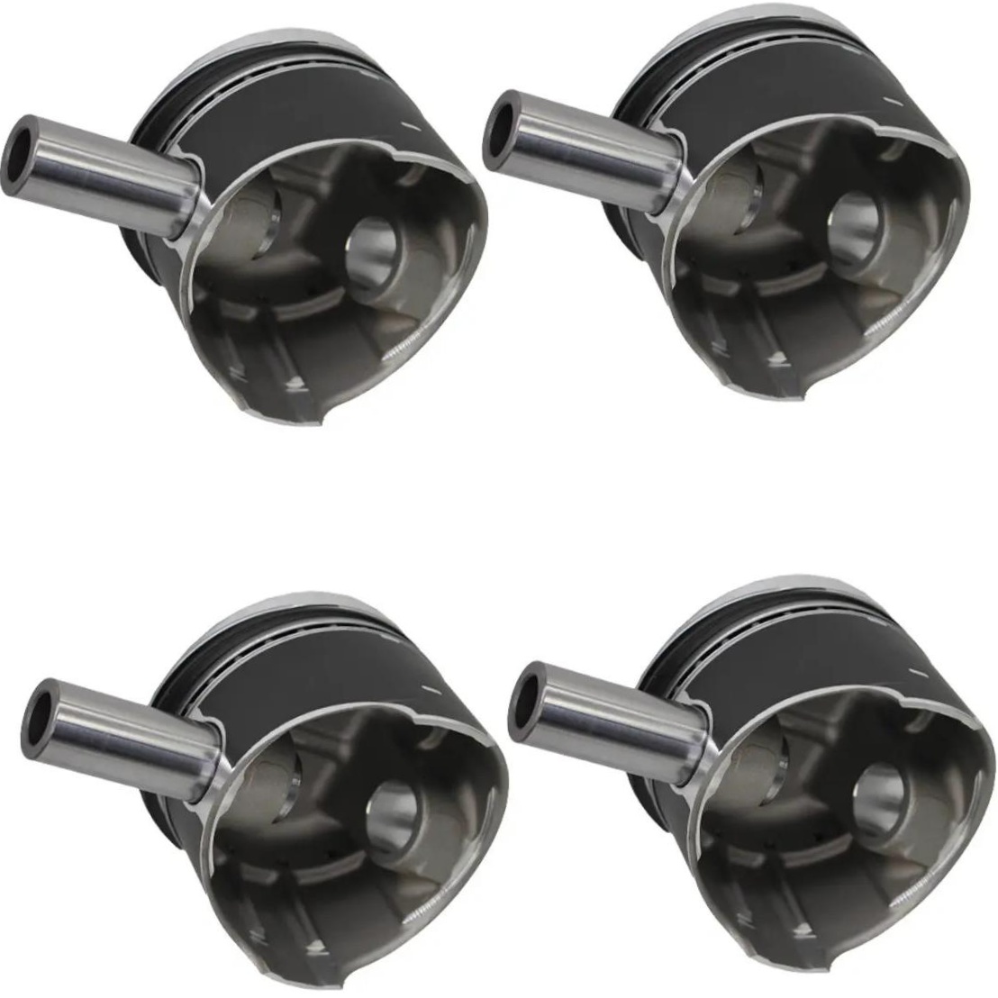 4 Kit Para Motor Std - Mahle Metal Leve - K9002 STD