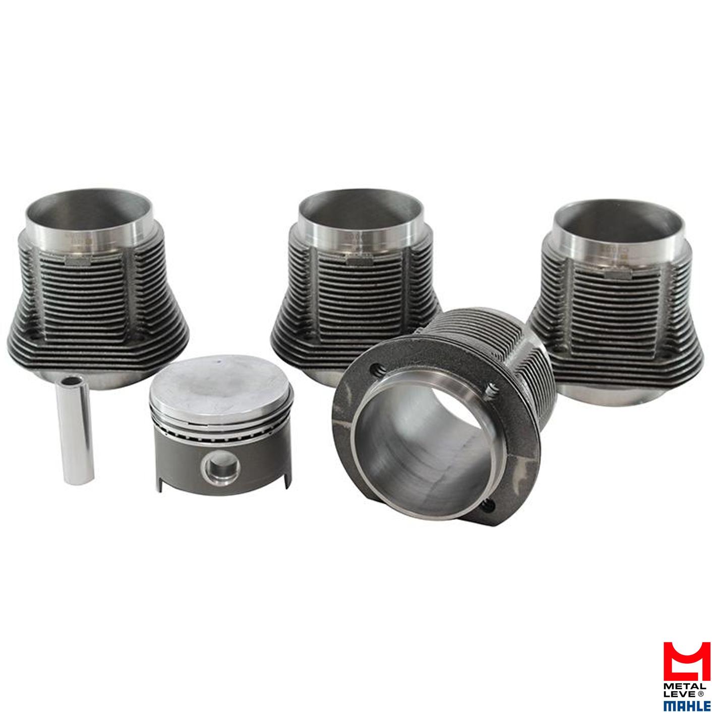 4 Kit Para Motor Std - Mahle Metal Leve - K9003 STD