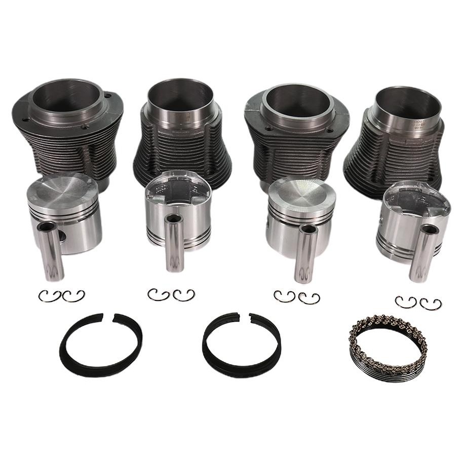 4 Kit Para Motor Std - Mahle Metal Leve - K1007 STD