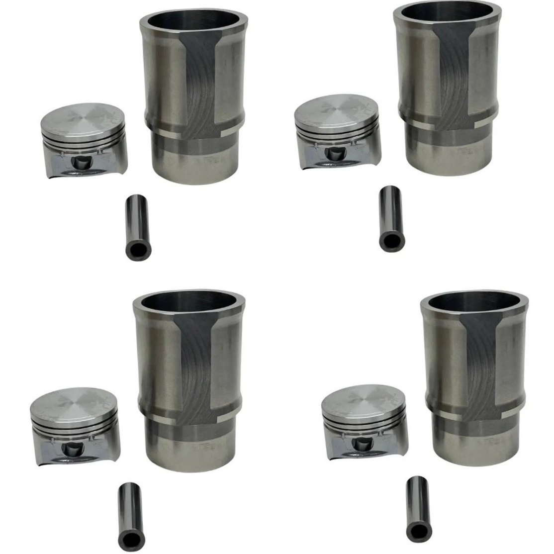 4 Kit Para Motor Std - Mahle Metal Leve - K9270 STD