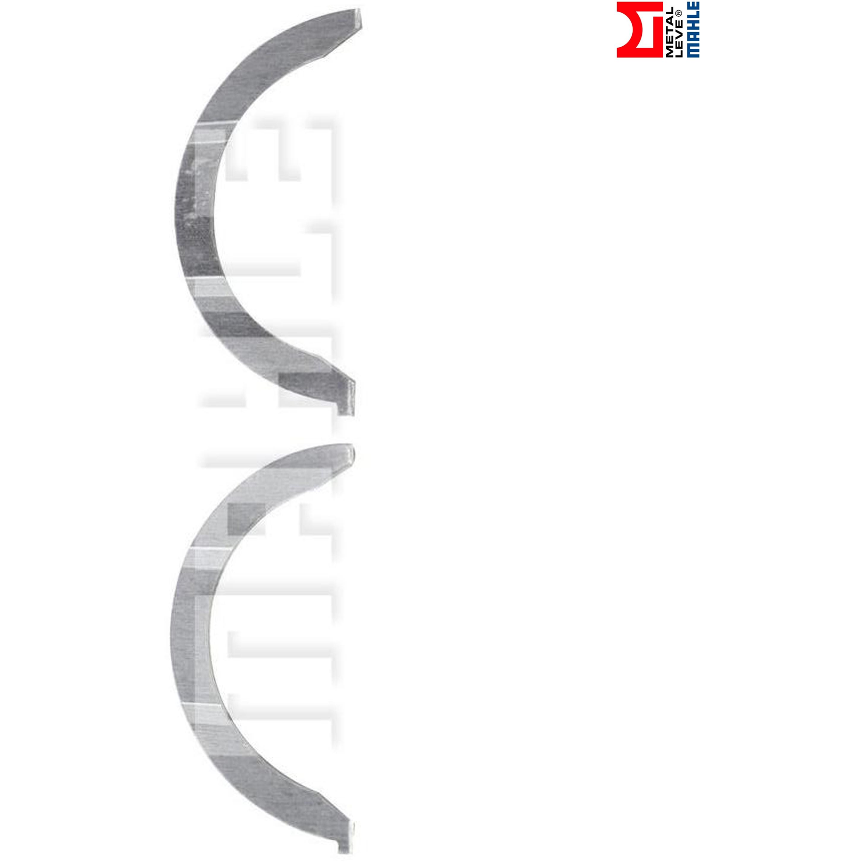 Par de Arruelas de Encosto 0,25 para Nissan Frontier e Pathfinder - Mahle Metal Leve - AE-324-J 0,25