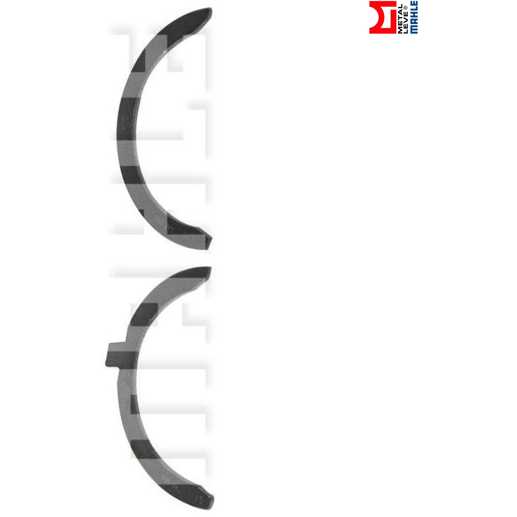 Par de Arruelas de Encosto Spa Std - Mahle Metal Leve - SAE-100-P STD SPA
