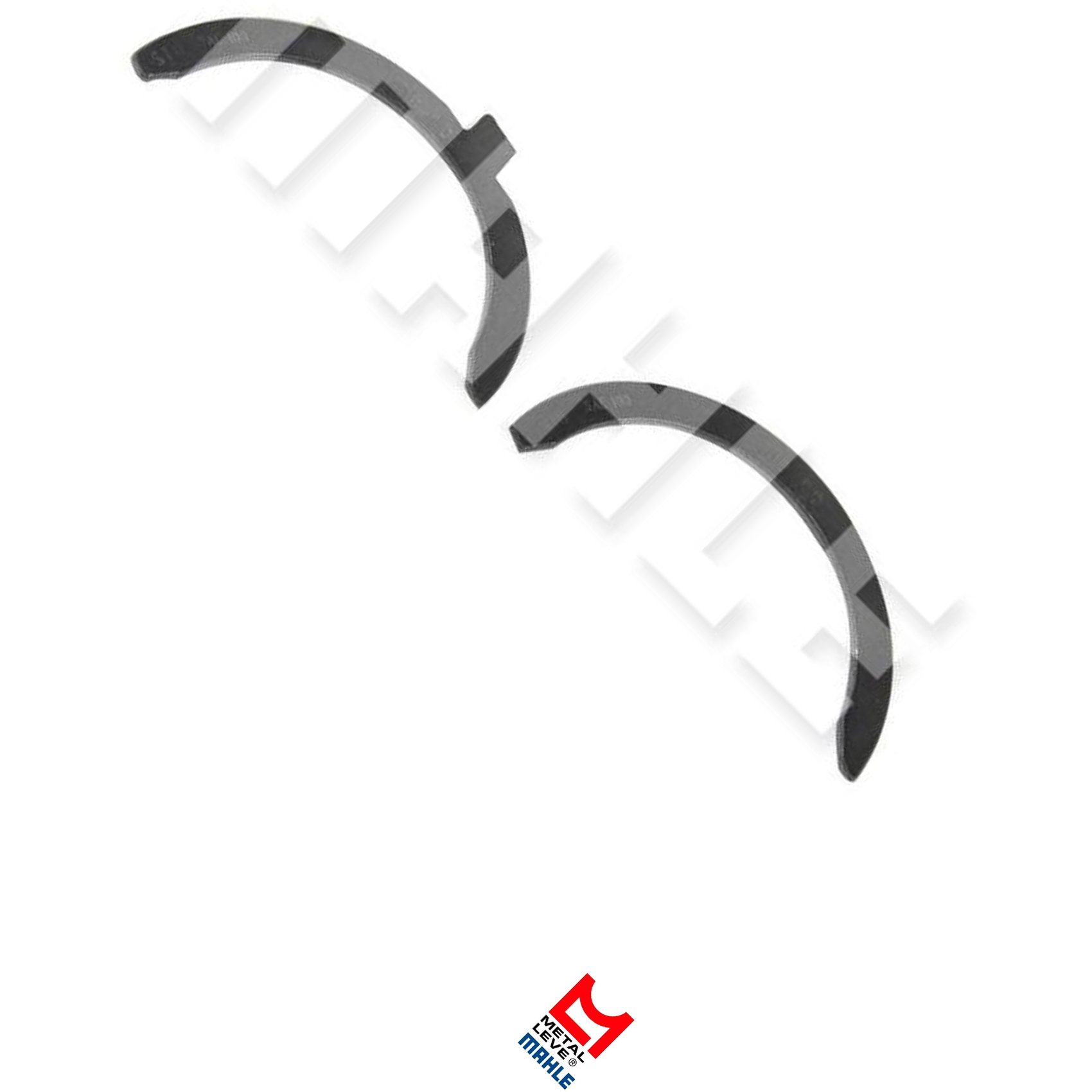 Par de Arruelas de Encosto Spa Std - Mahle Metal Leve - SAE-100-P STD SPA