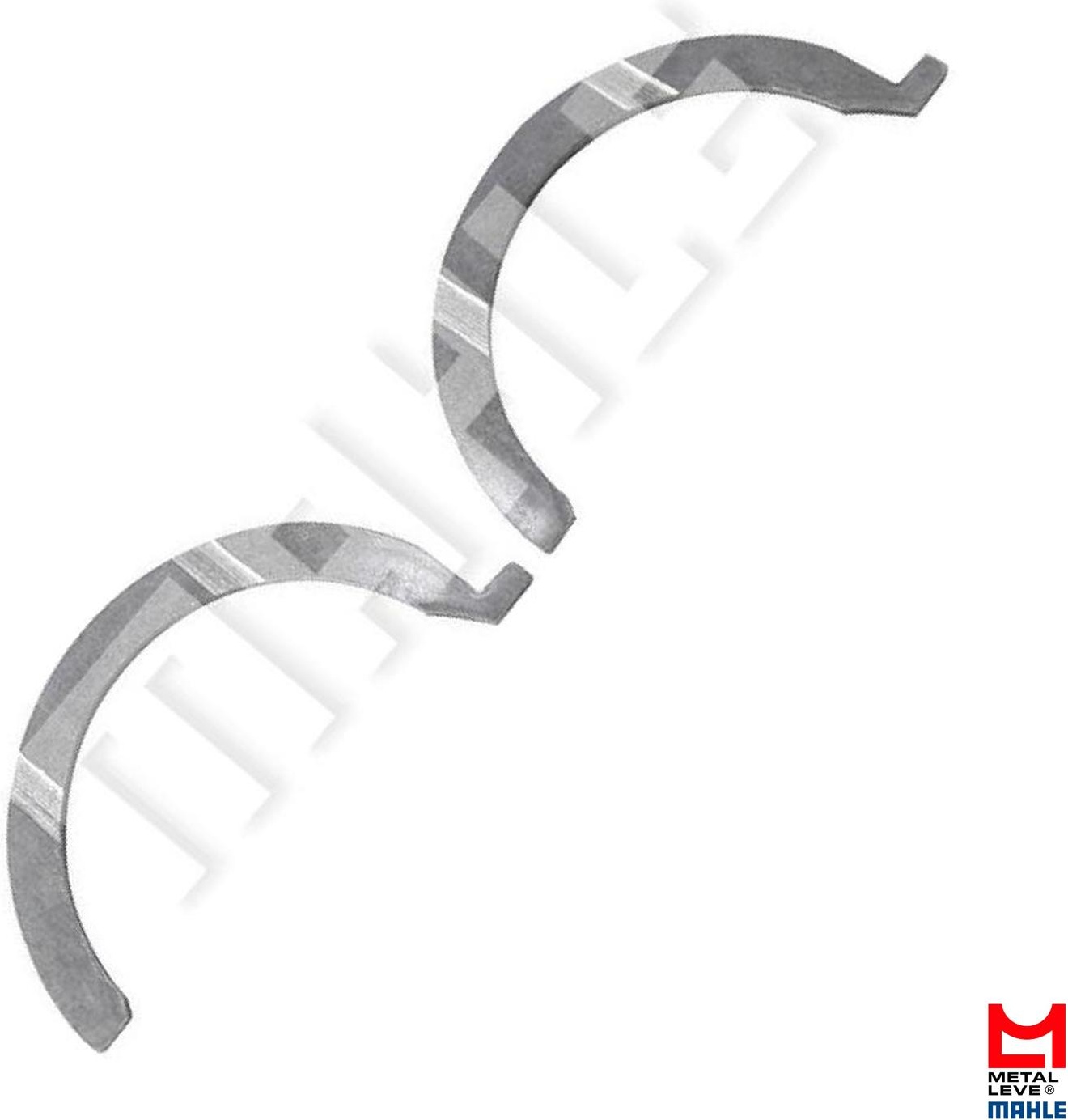 Par de Arruelas de Encosto STD para Renault Master - Mahle Metal Leve - AE-374-J STD