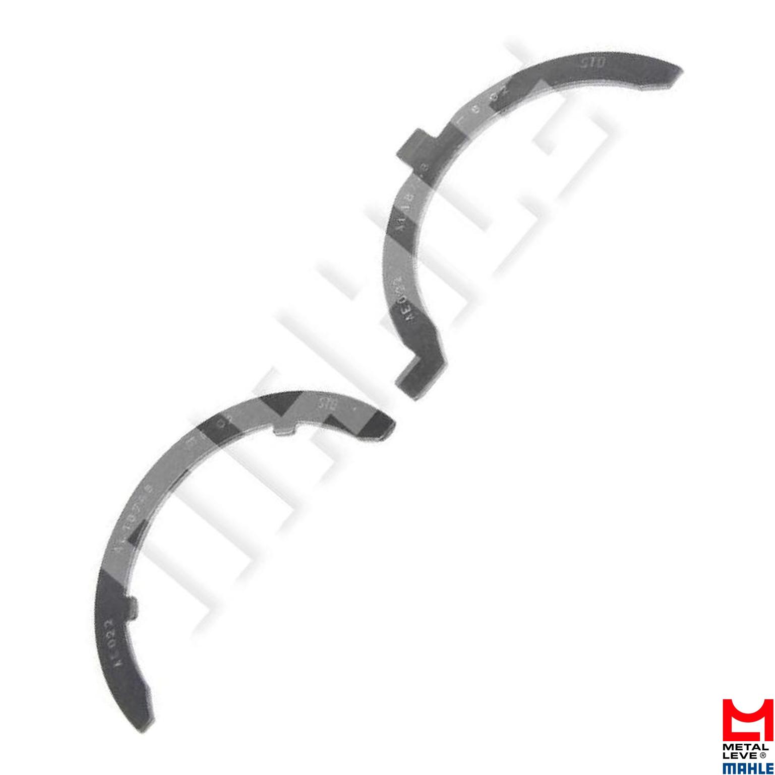 Par de Arruelas de Encosto Std - Mahle Metal Leve - AE-022-P STD