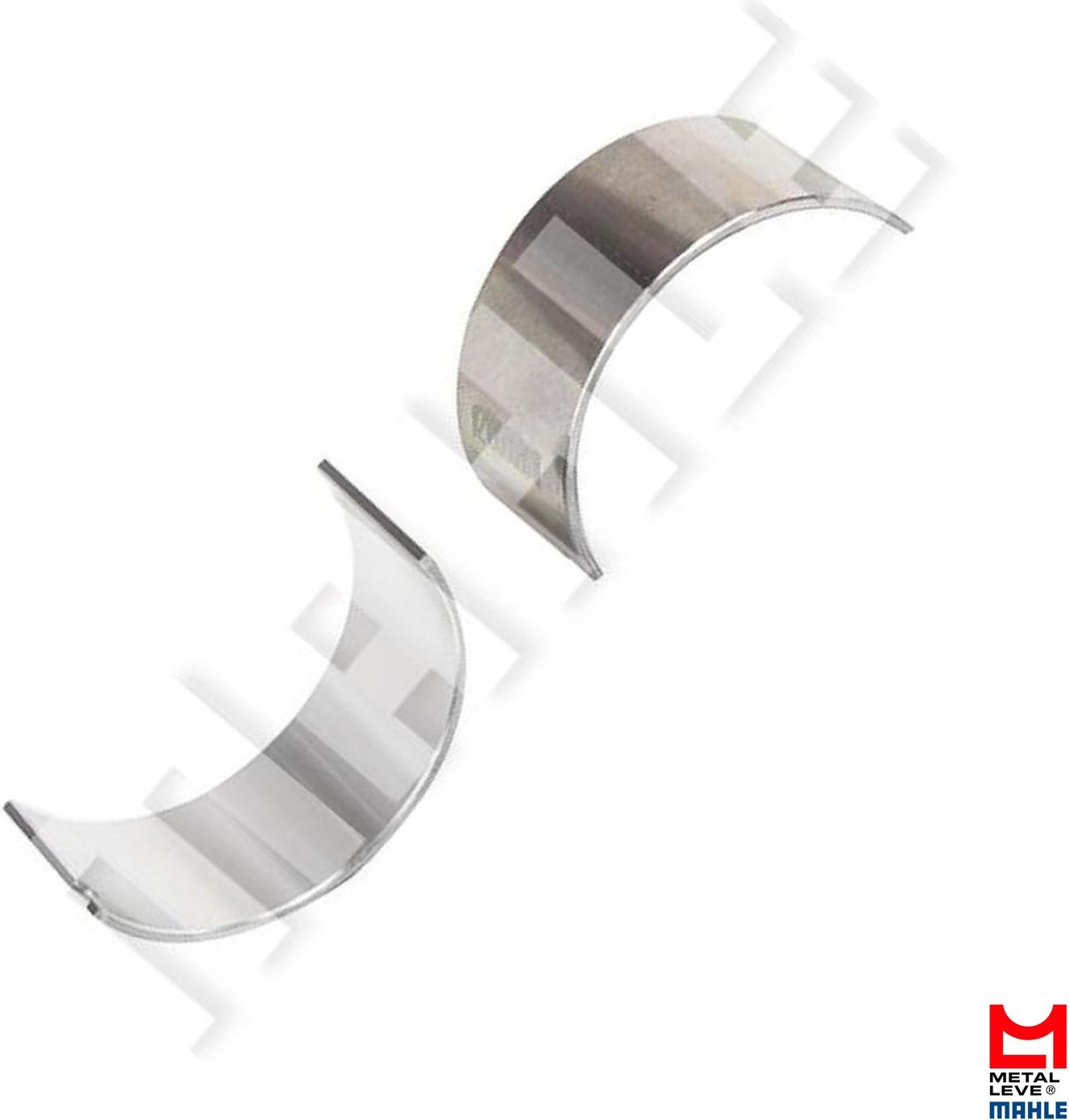 Par de Bronzina de Biela 0,25 - Mahle Metal Leve - BB-1215-P 0,25