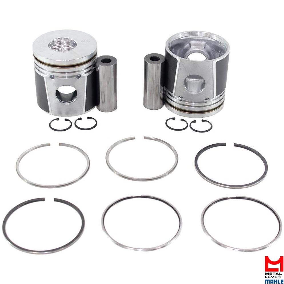 Jogo com 2 Pistões com Anéis STD para Mercedes-Benz Sprinter 310 - Mahle Metal Leve - P&A9059 STD