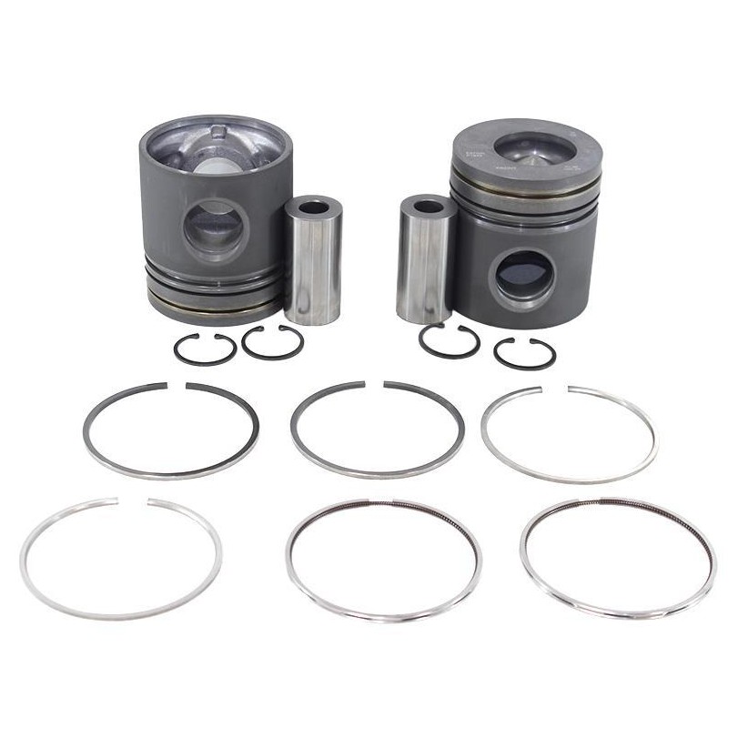 Jogo com 2 Pistões com Anéis STD para Chevrolet Bonanza e D-20 - Mahle Metal Leve - P&A1949 STD