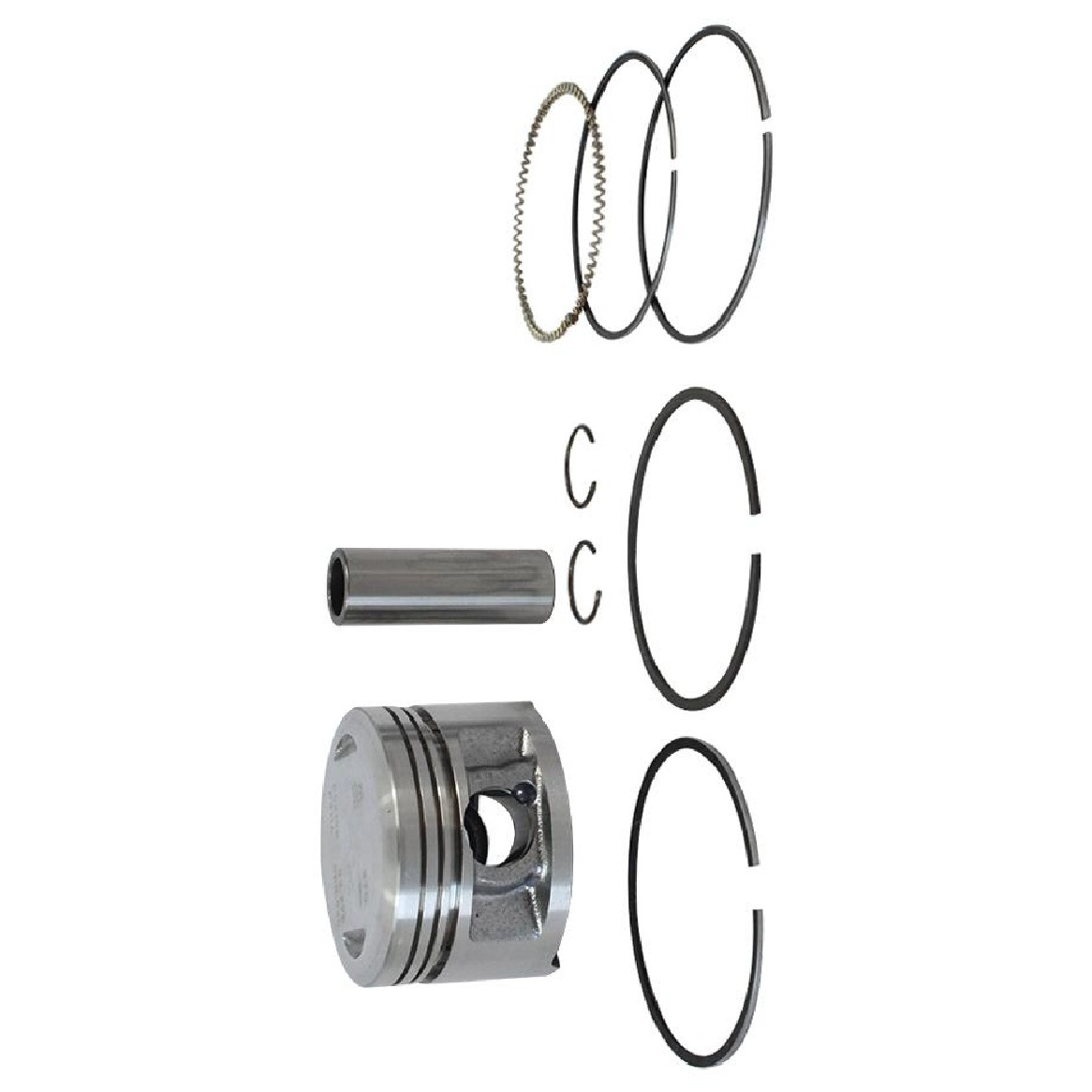 Pistão Com Anéis 0,25 - Mahle Metal Leve - P&A9114 0,25