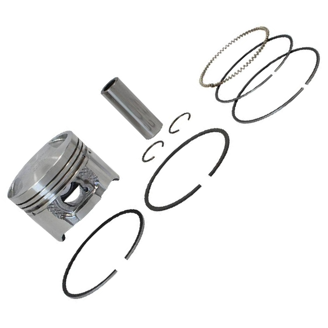 Pistão com Anéis 0,25 para Honda CG 125 e XLR 125 - Mahle Metal Leve - P&A9023 0,25