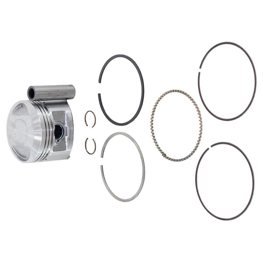 Pistão com Anéis 0,25 para Honda CBX 150 Aero e NX 150 - Mahle Metal Leve - P&A9024 0,25