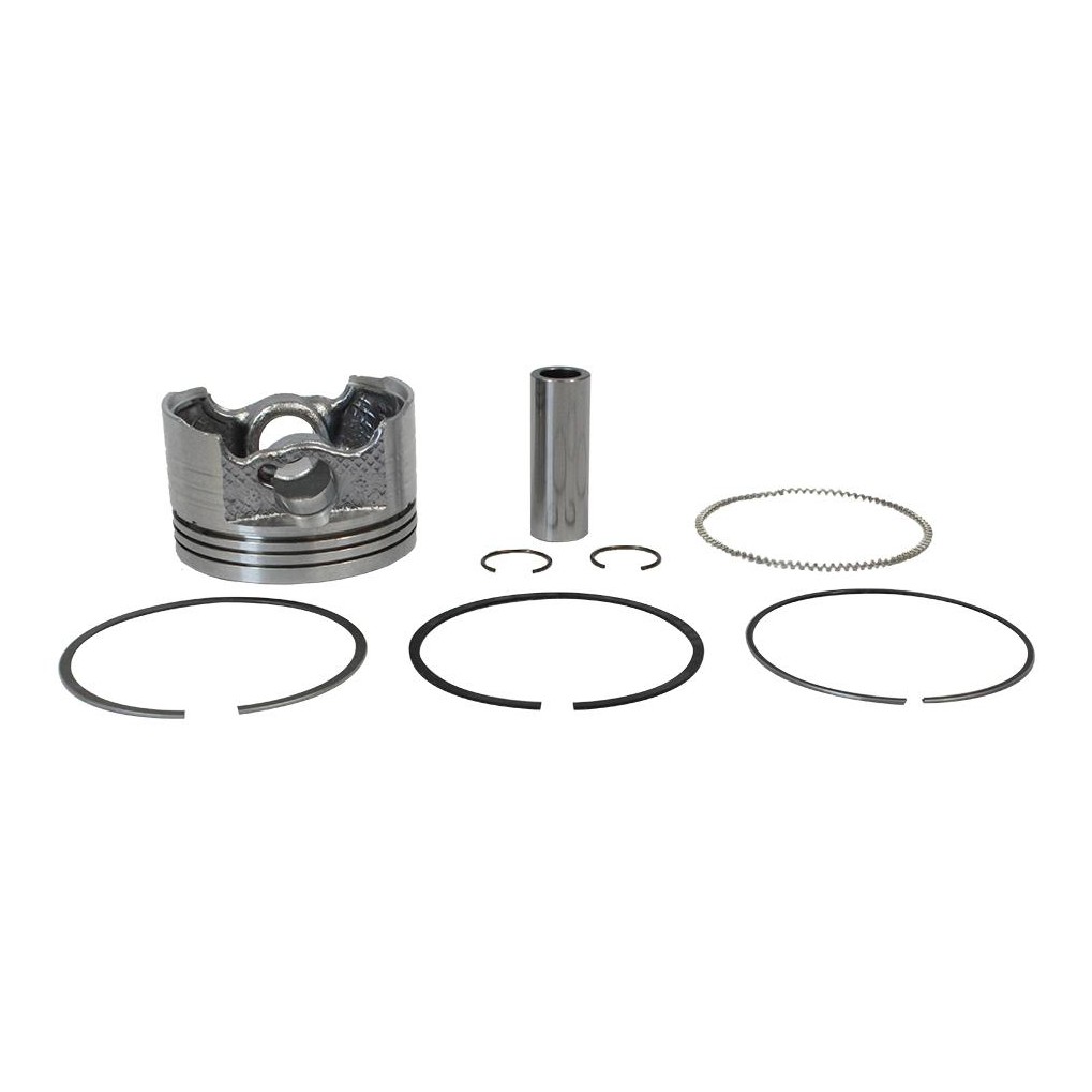 Pistão com Anéis 0,25 para Honda CG 150 e NXR 150 BROS - Mahle Metal Leve - P&A9171 0,25