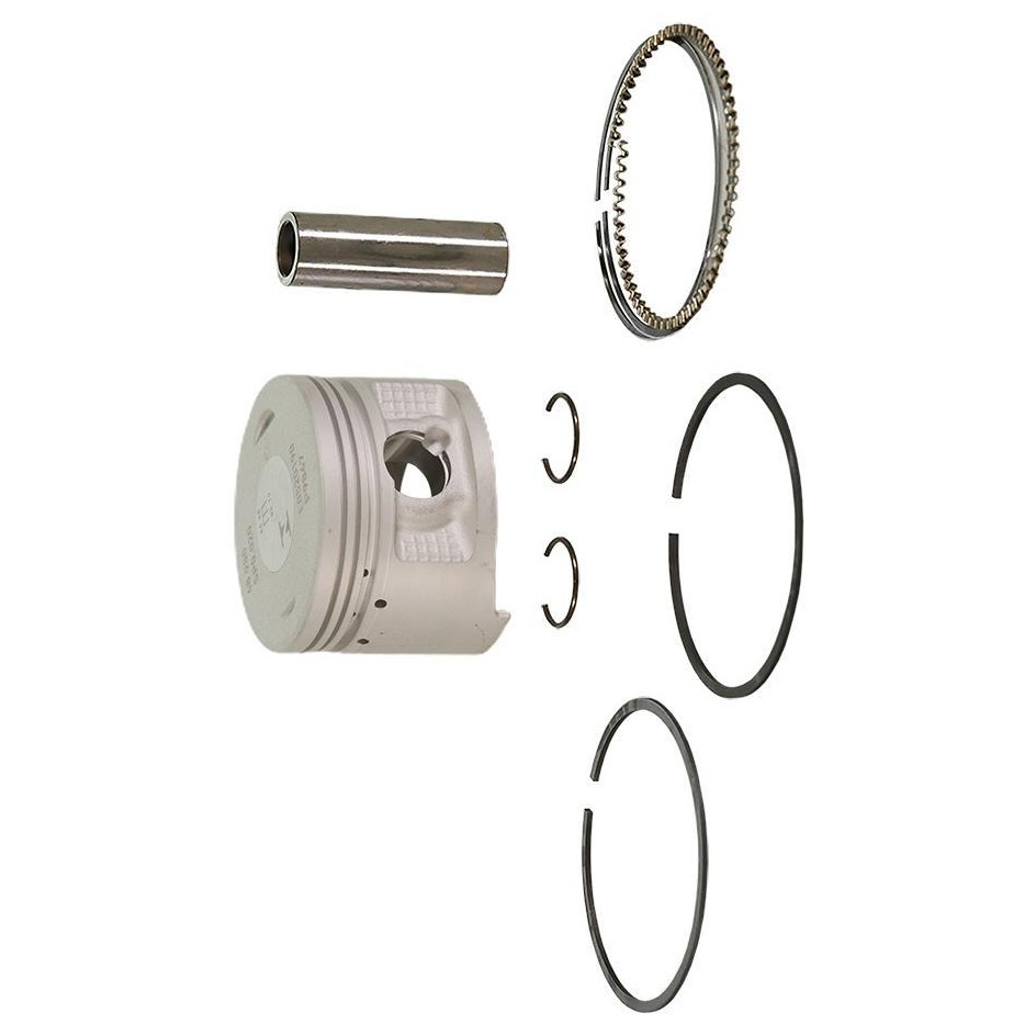 Pistão com Anéis 0,25 para Yamaha Crypton 105 - Mahle Metal Leve - P&A9867 0,25