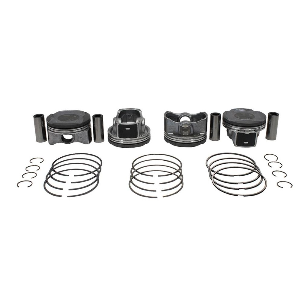 Jogo com 4 Pistões com Anéis 0,50 para Toyota Corolla - Mahle Metal Leve - P&A9659 0,50